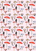 Field Guide Mushroom Wrapping Paper (50x70cm)