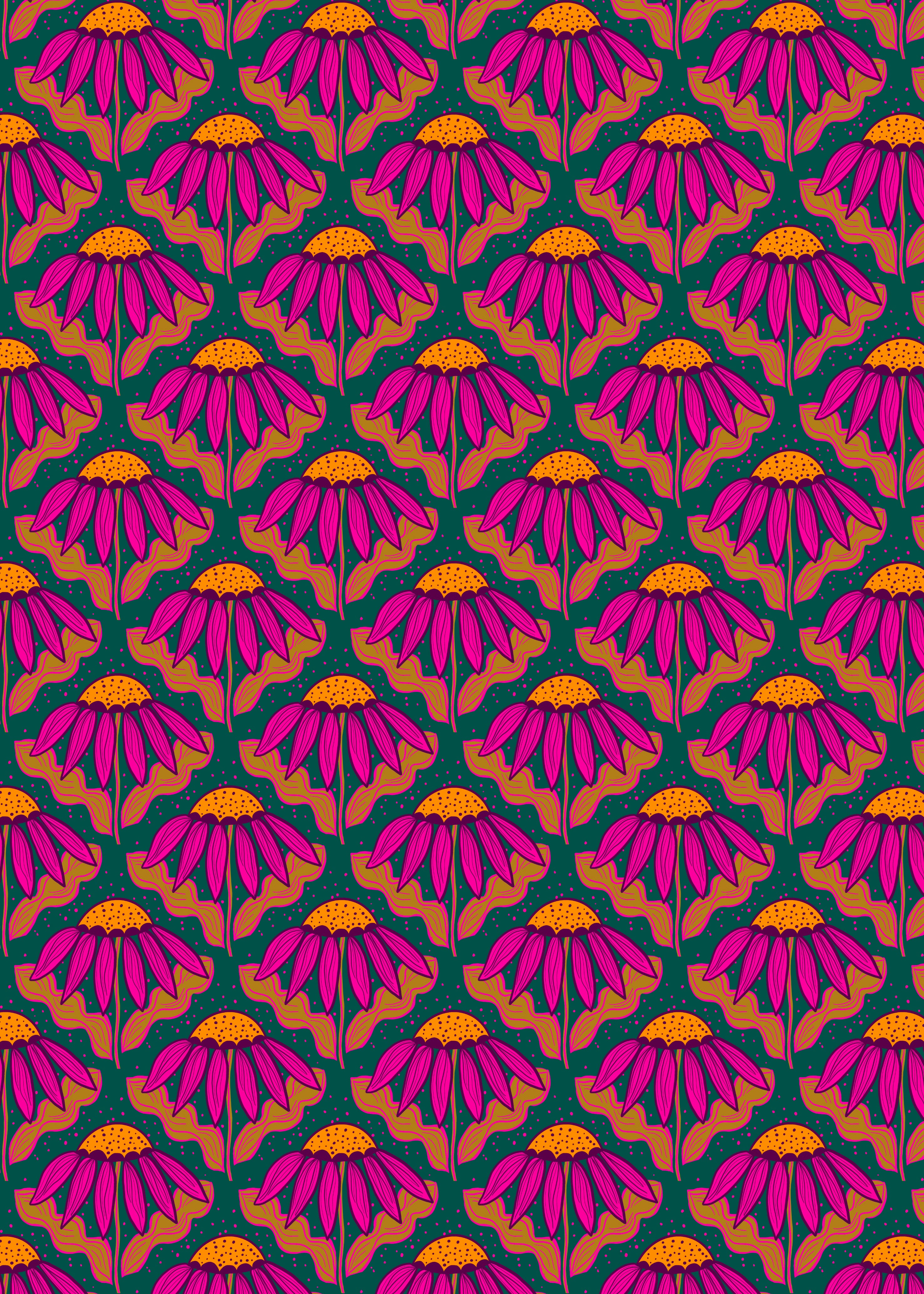 Floral 1 Wrapping Paper (50x70cm)