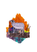 Sheep (Collage Landscapes) Print
