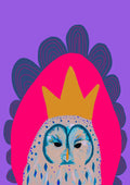 Majestic Owl Greeting Card