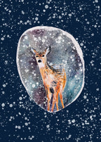 Winter Deer Print