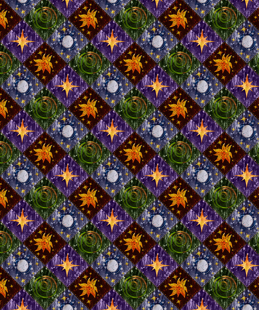 Whimsigoth Diamonds Wrapping Paper (50x70cm)