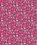 Sketching Autumn Wrapping Paper, Mono Pink (50x70cm)