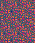Sketching Autumn Wrapping Paper, Teal (50x70cm)